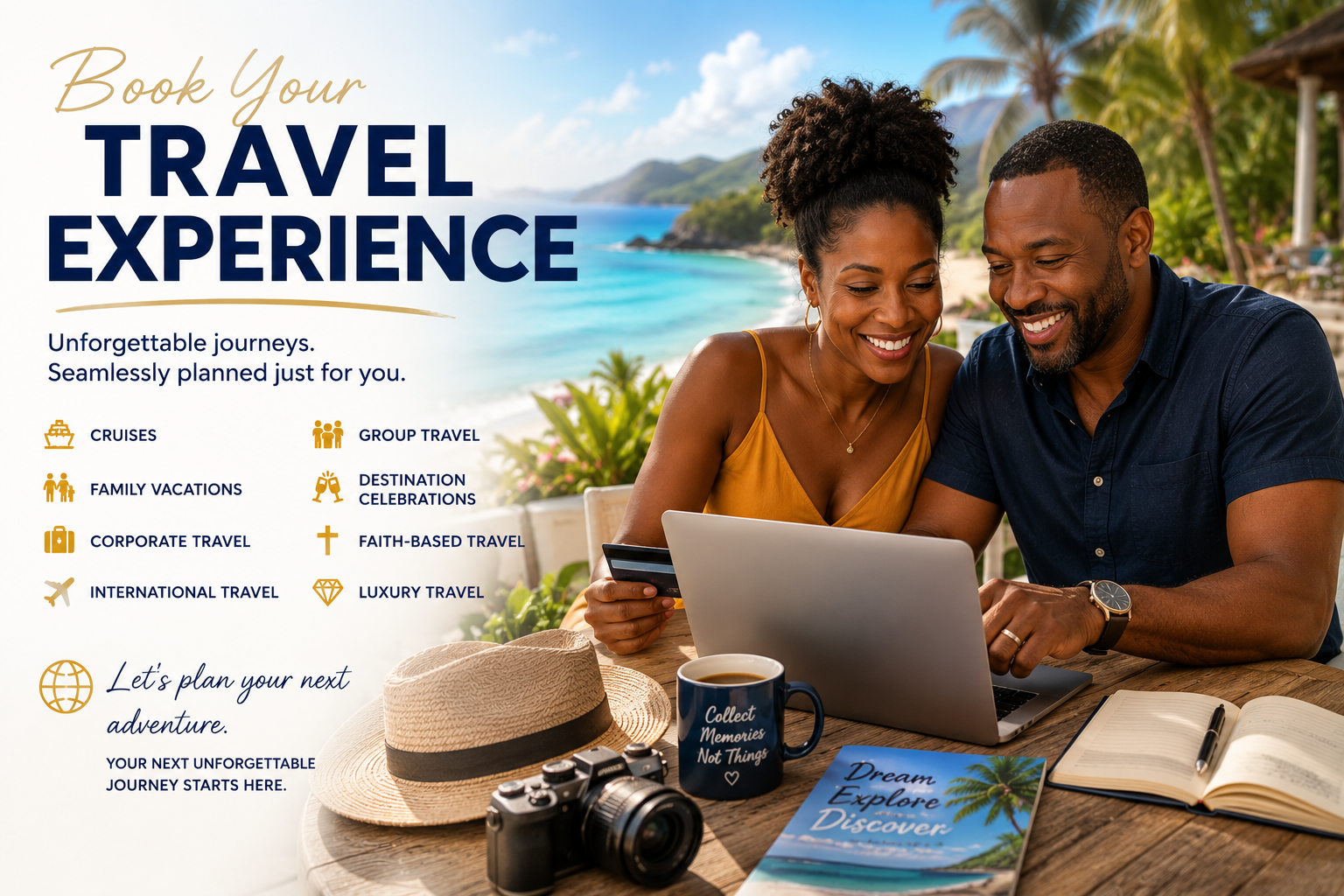 Book your travel experience